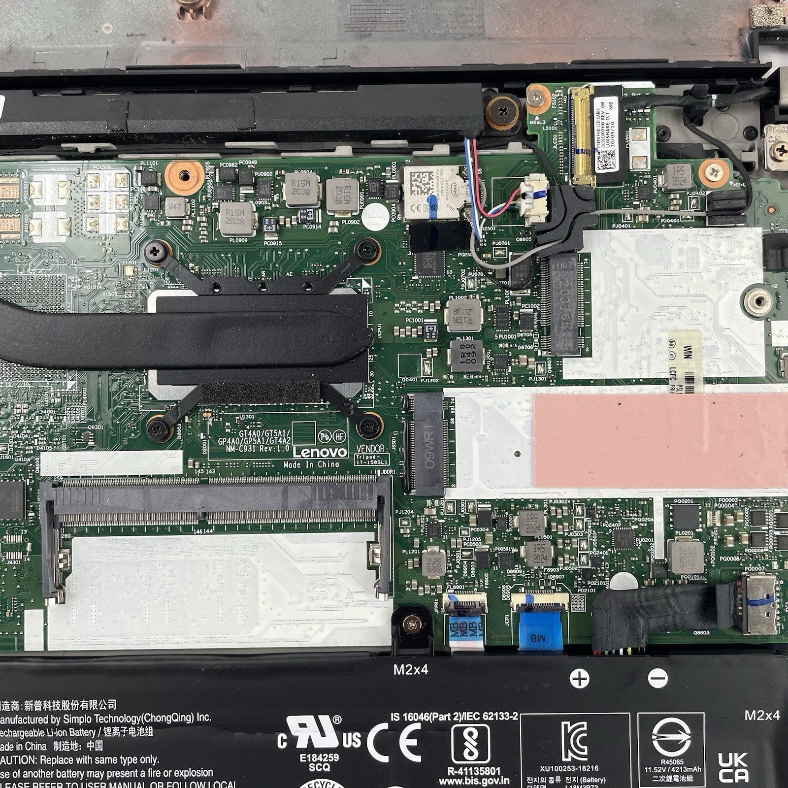 Lenovo ThinkPad T14 Gen1 14" i5-10310U 1.70GHz 8GB RAM No SSD/OS/AC - Bad Corner19
