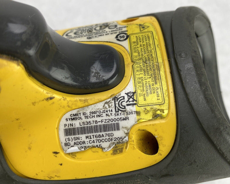 Motorola LS3578-FZ20005WR Barcode Scanner UNTESTED