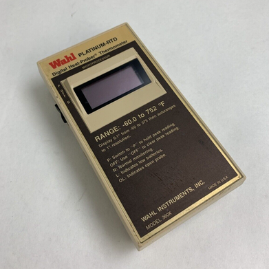 Wahl 360X Microprocessor Circuit Heat-Prober Thermometer Power Tested