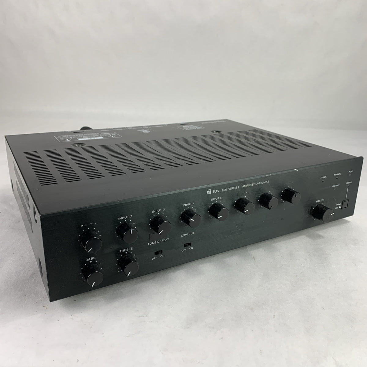 TOA Electronics 900 Series II 120W 8-Channel Modular Mixer Amplifier A-912MK20