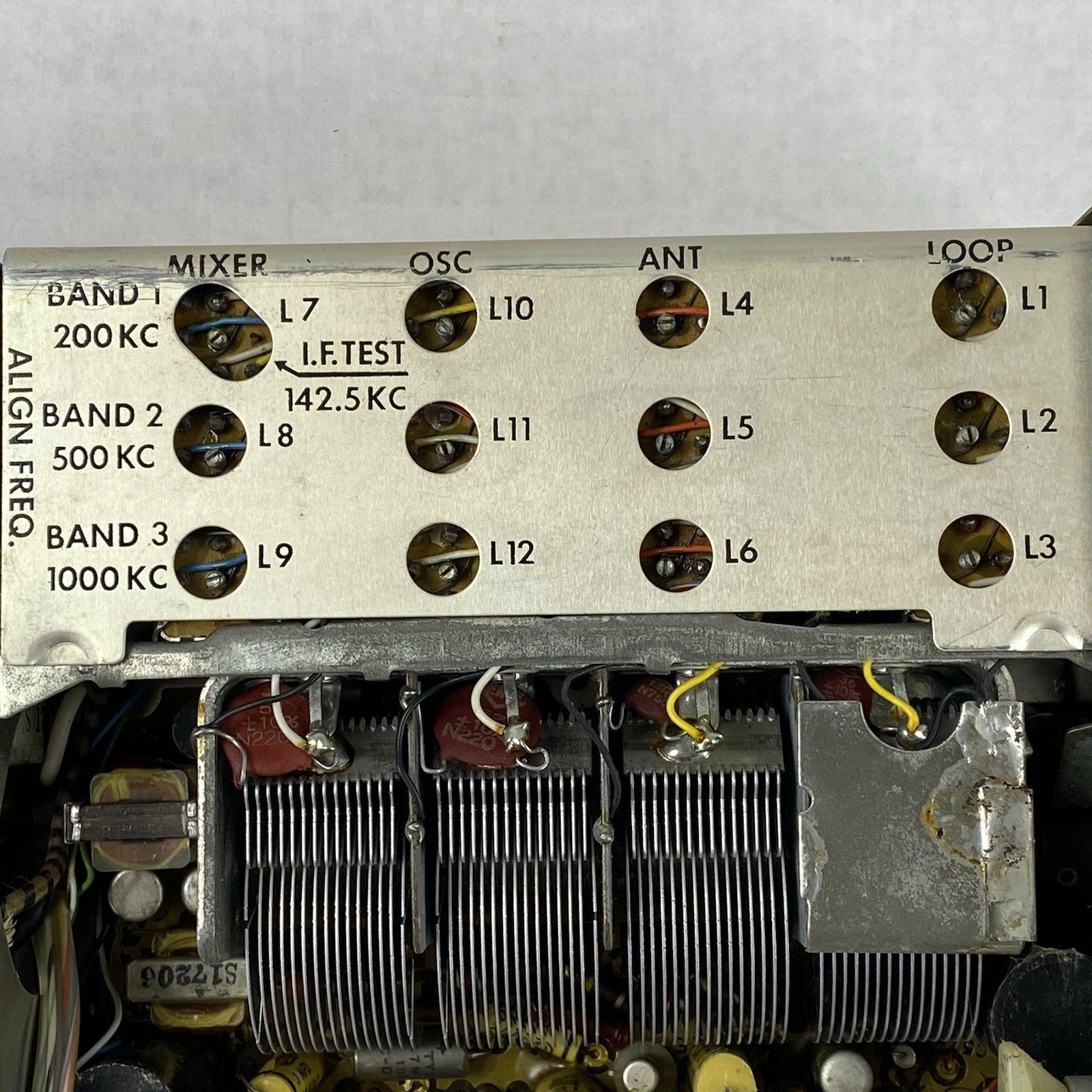 Motorola ADF-T-12 Model 5614C Vintage ADF Receiver With Tray