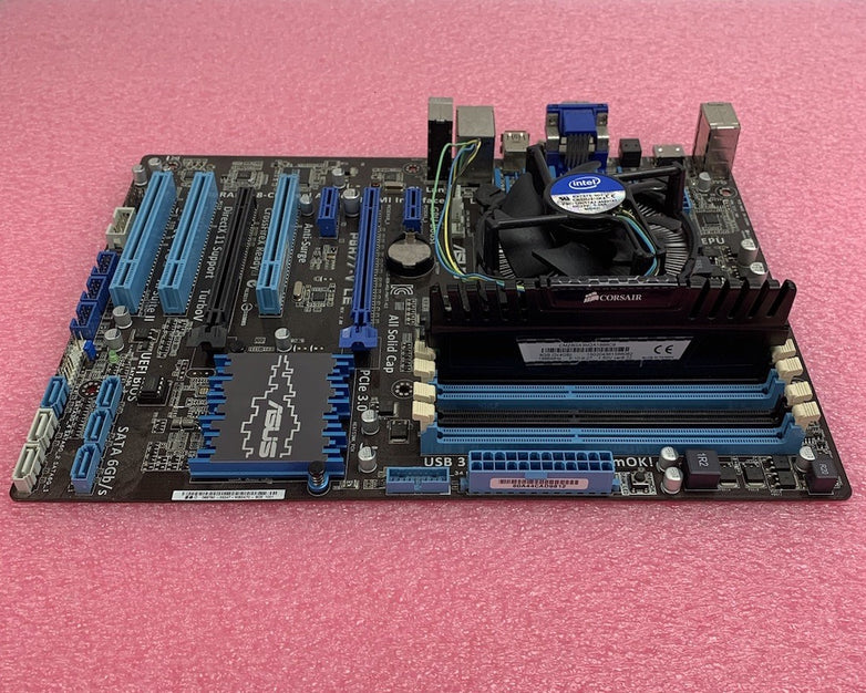 Asus P8H77-V LE Motherboard Intel Core i7-3770 3.4GHz 4GB RAM No Shield