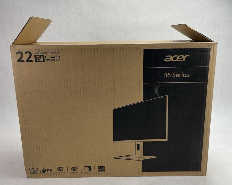 Acer B226HQL 21.5" TN LCD Widescreen Monitor w/Stand 1920 x 1080 VGA DVI