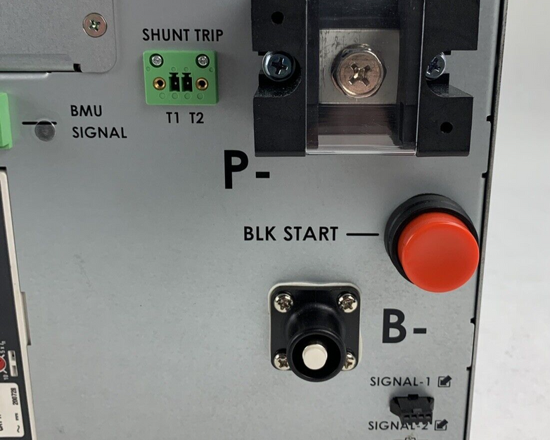 Eaton UCB600V250AB0101 Battery Control Box 600VDC 250A w/ J250E-DC Trip Breaker