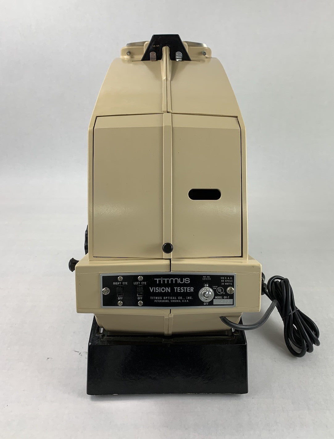 Titmus Optical OV-7 Vision Tester Machine