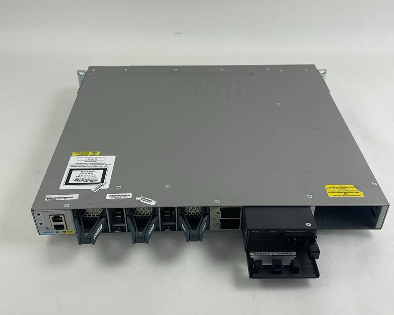 Cisco WS-C3850-48U-S V06 48-Port UPoE Switch  1x 1100W PSU Tested & Reset