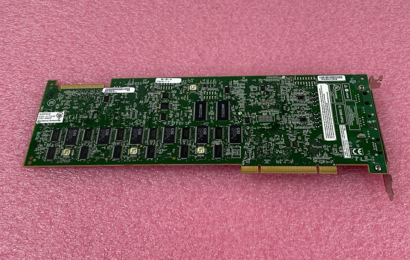 Brooktrout TR1034+P4H C01-1175JP-L01-0405 PCI Ethernet Fax Board