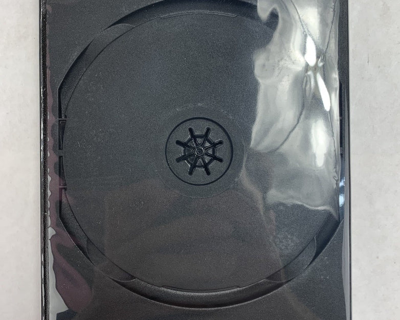 Unbranded Single Disk Black DVD Case (Lot of 5)
