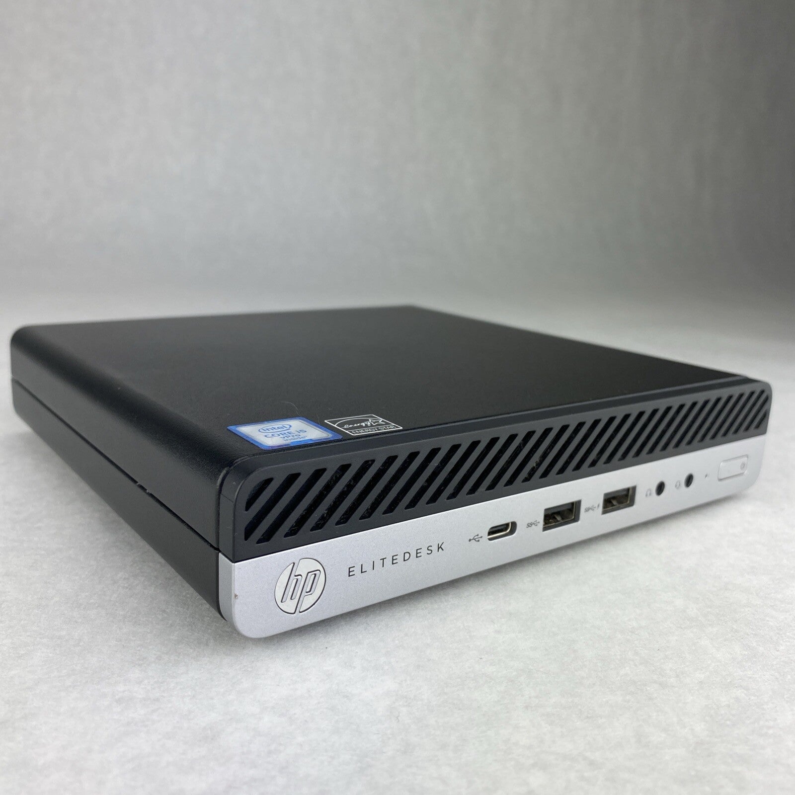 HP EliteDesk 800 G3 Mini Quad Core i5-6500T 2.50GHz 1X8GB RAM WiFi No AC HDD OS