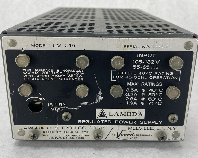 Lambda LM C15 Regulated Power Supply