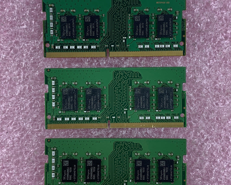 SK Hynix HMA81GS6CJR8N-VK 8 GB PC4-2666V DDR4 Laptop Memory RAM Lot of 3