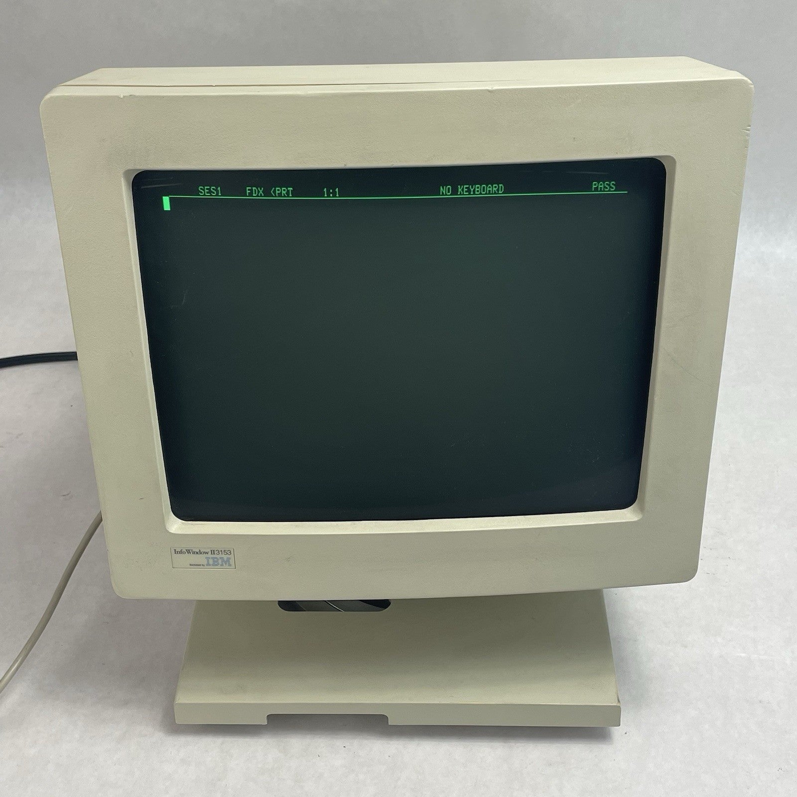 IBM Info Window II 3153 CRT Terminal Power Tested1