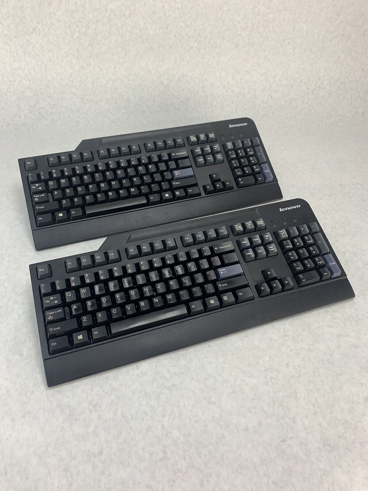 Lot 2 Lenovo SK-8825 41A5289 Wired Keyboard