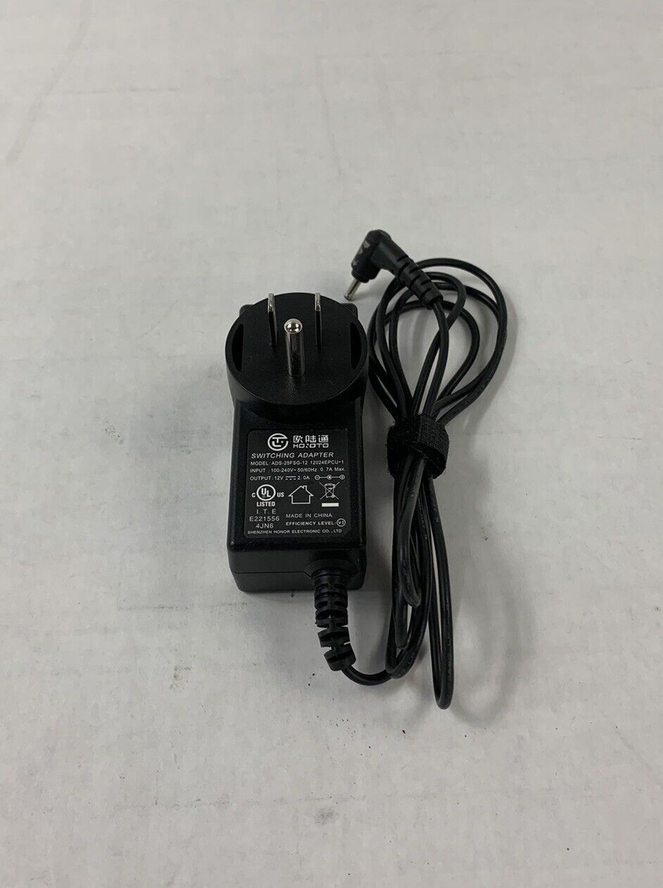 Hoioto ADS-25FSG-12 AC Adapter 12V Barrel Connector (Lot of 5)