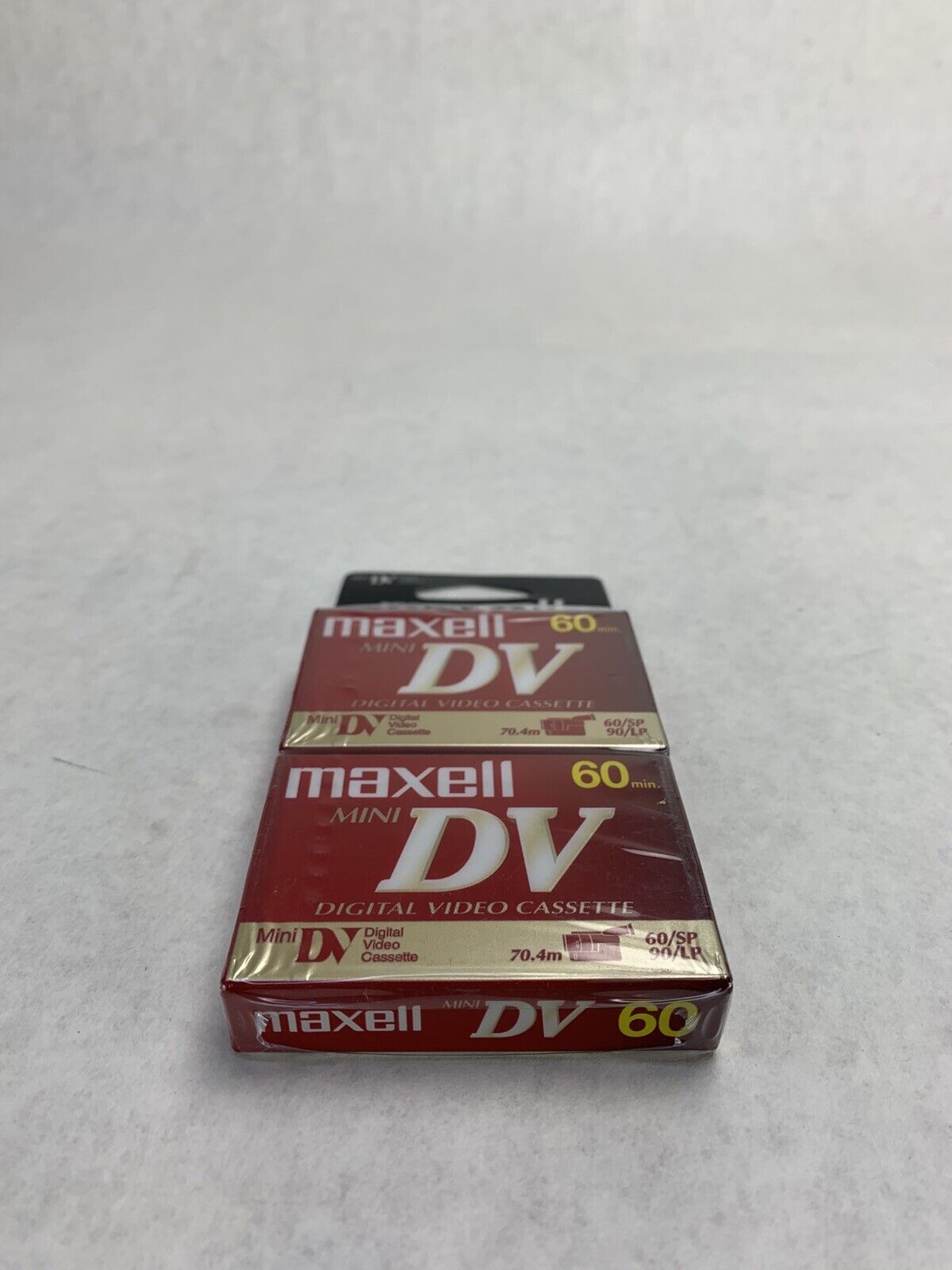 Lot of 2 Maxwell Digital Video Cassette