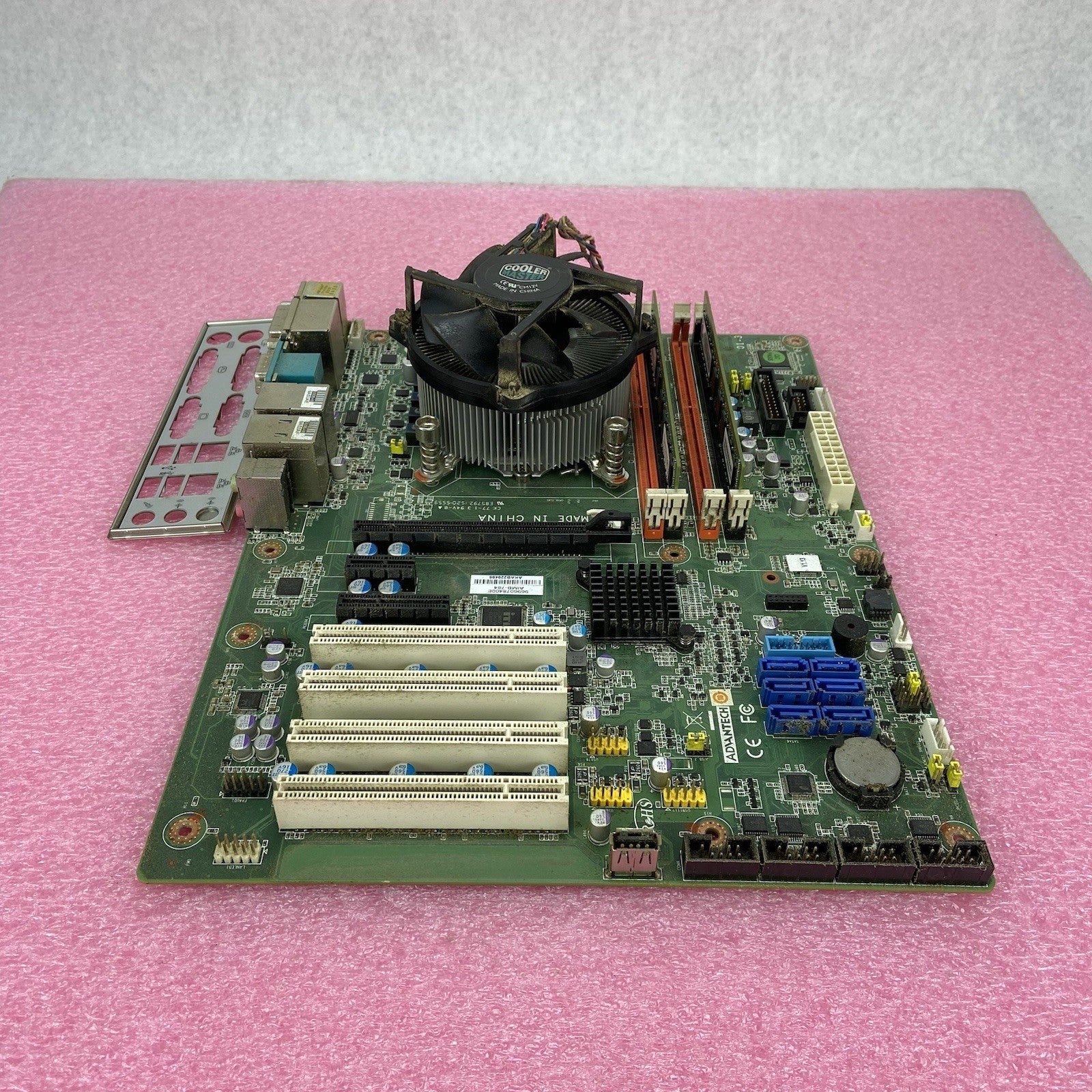 Advantech AIMB-784 Motherboard Intel Core i5-4570S 2.9GHz 8GB RAM w/IO1