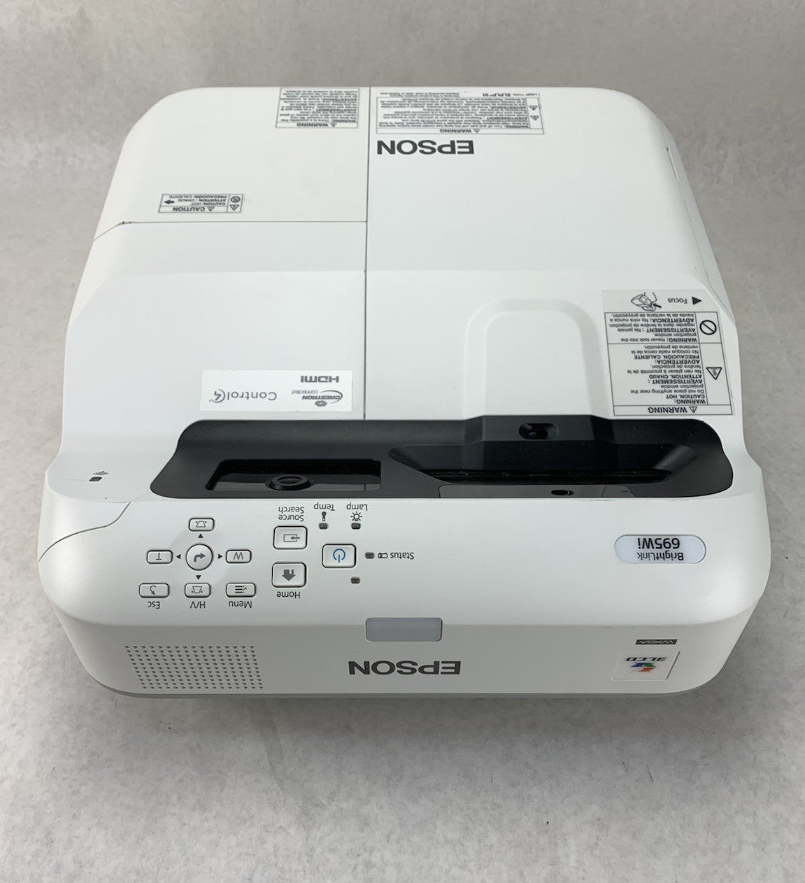 Epson PowerLite 695Wi H740A LCD Lamp Projector 33 Lamp Hours - No Remote3