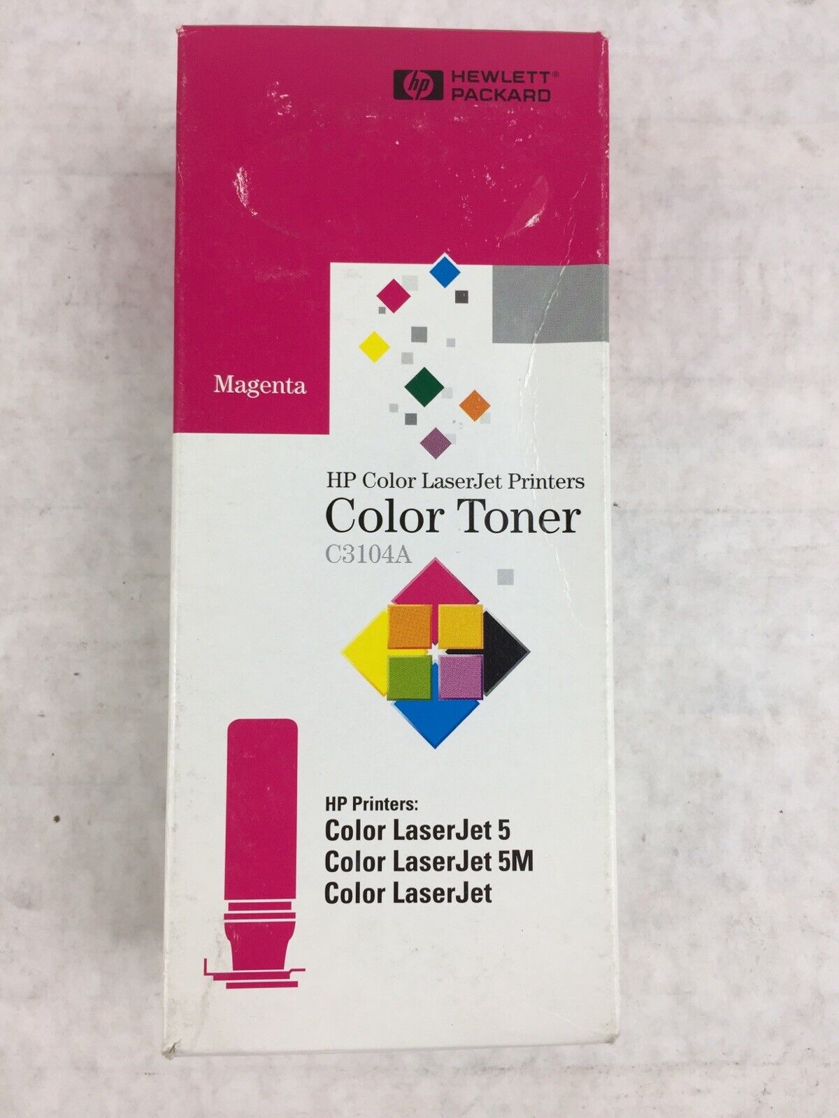 HP Color LaserJet Printers Color Toner C3104A Magenta Color LaserJet 5(M)