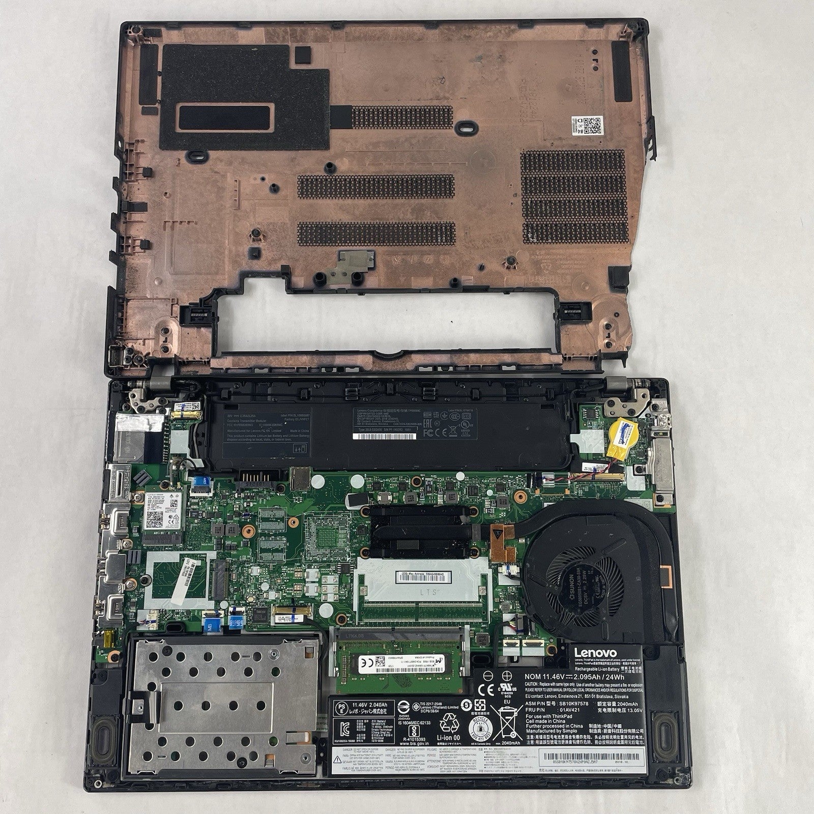 Lenovo ThinkPad T480 14" i5-8350U 1.70 GHz 8 GB RAM No SSD No OS - READ20
