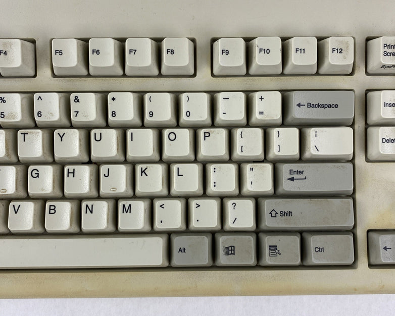 Vintage IBM KB-8923 PS/2 Wired Membrane  Keyboard - Tested