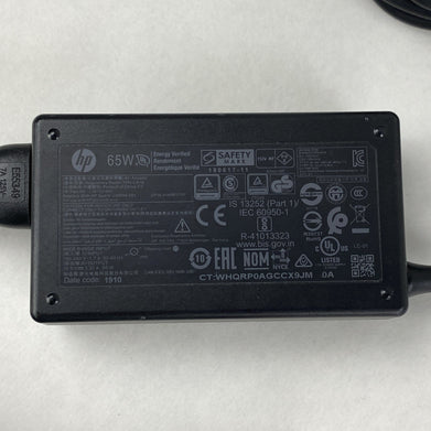 HP TPN-CA16 65W 19.5V 3.33A 7.4mm Laptop AC Adapter w/ Power Cord (Lot of 10)