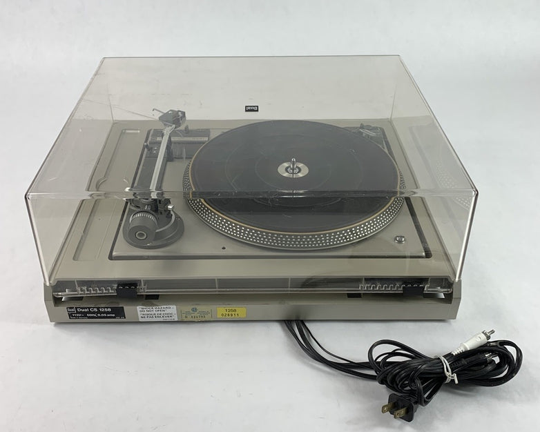 Dual Electronics CS 1258 Record Player Turntable - Parts or Repair