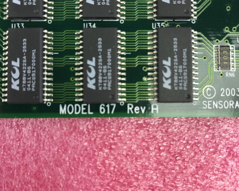 Sensoray PWB617 Rev A 16 Input JPEG Frame Grabber