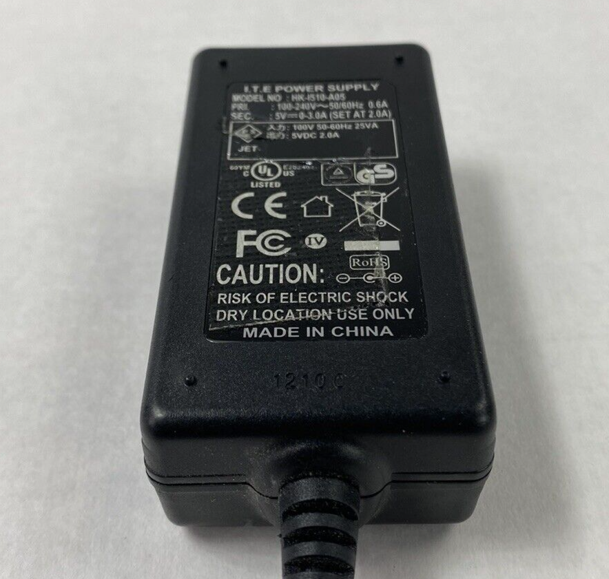 AC Adapter HK-I510-A05 Output 5V 300mA Power Supply Adapter