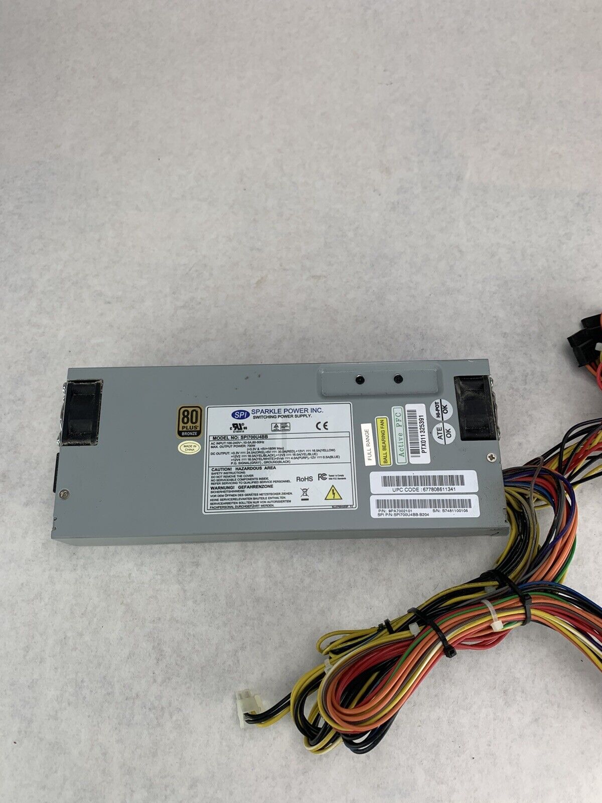 Sparkle Power SPI700U4BB Switching Power Supply (Lot of 2)