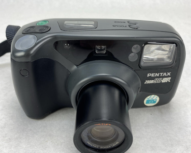 Pentax Zoom 90WR 35mm Weather Resistant Point And Shoot Film Camera With Remote