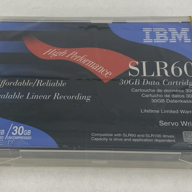 IBM SLR60 19P4209 30GB/60GB 30GB Data Cartridge