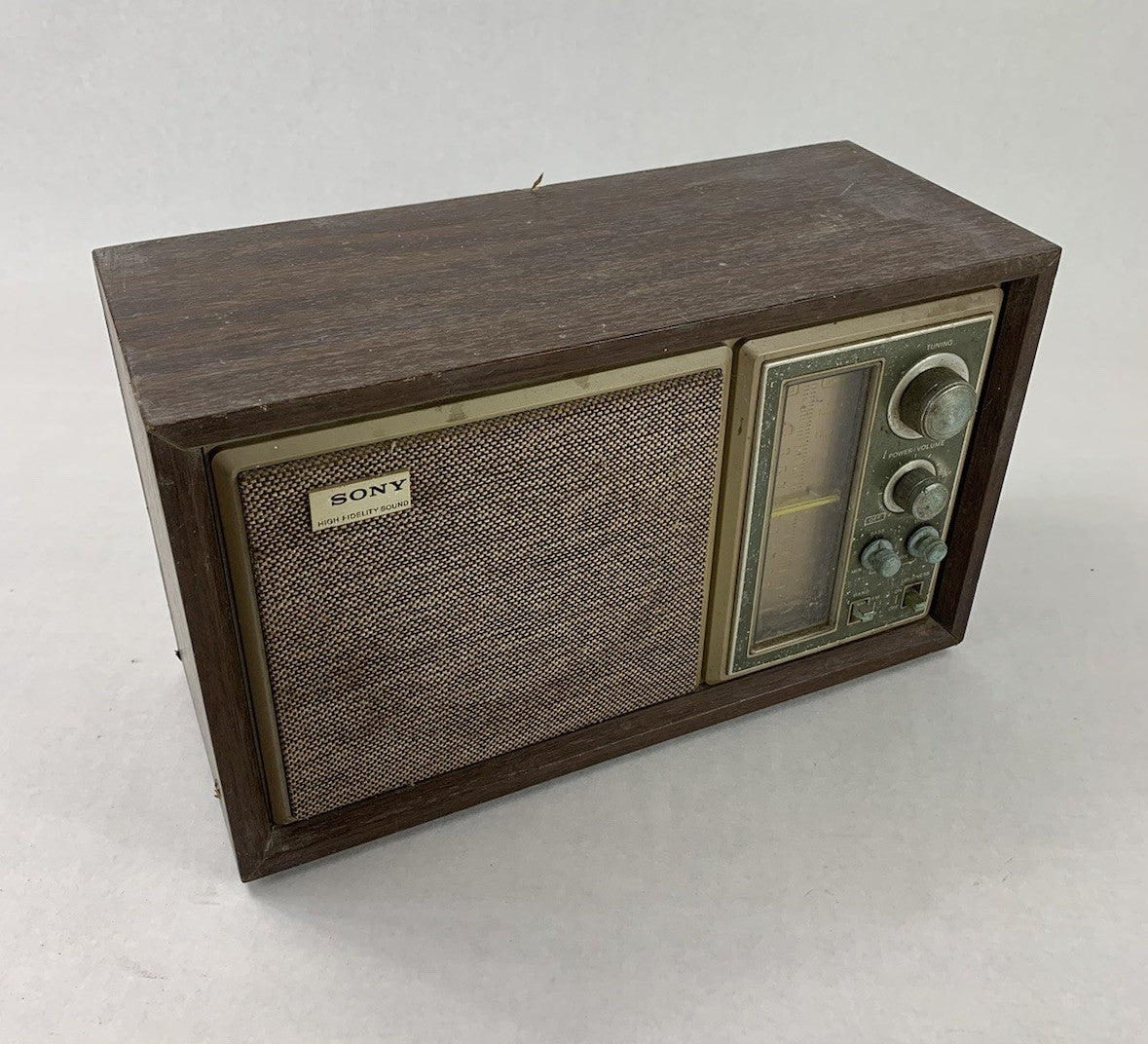Sony ICF-9550W FM/AM 2 Band Vintage Radio