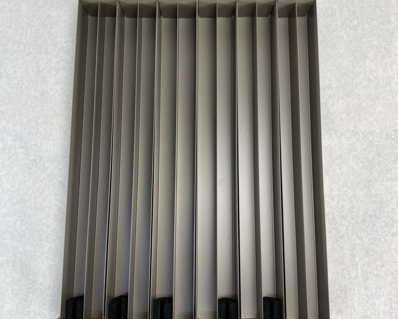 Fisherbrand 07212103 Six Microscope Slide Storage Divided Drawers Brown