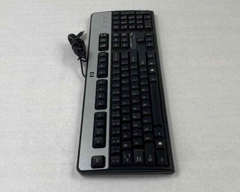 Lot of 4 HP KU-0316 USB Keyboard Tested