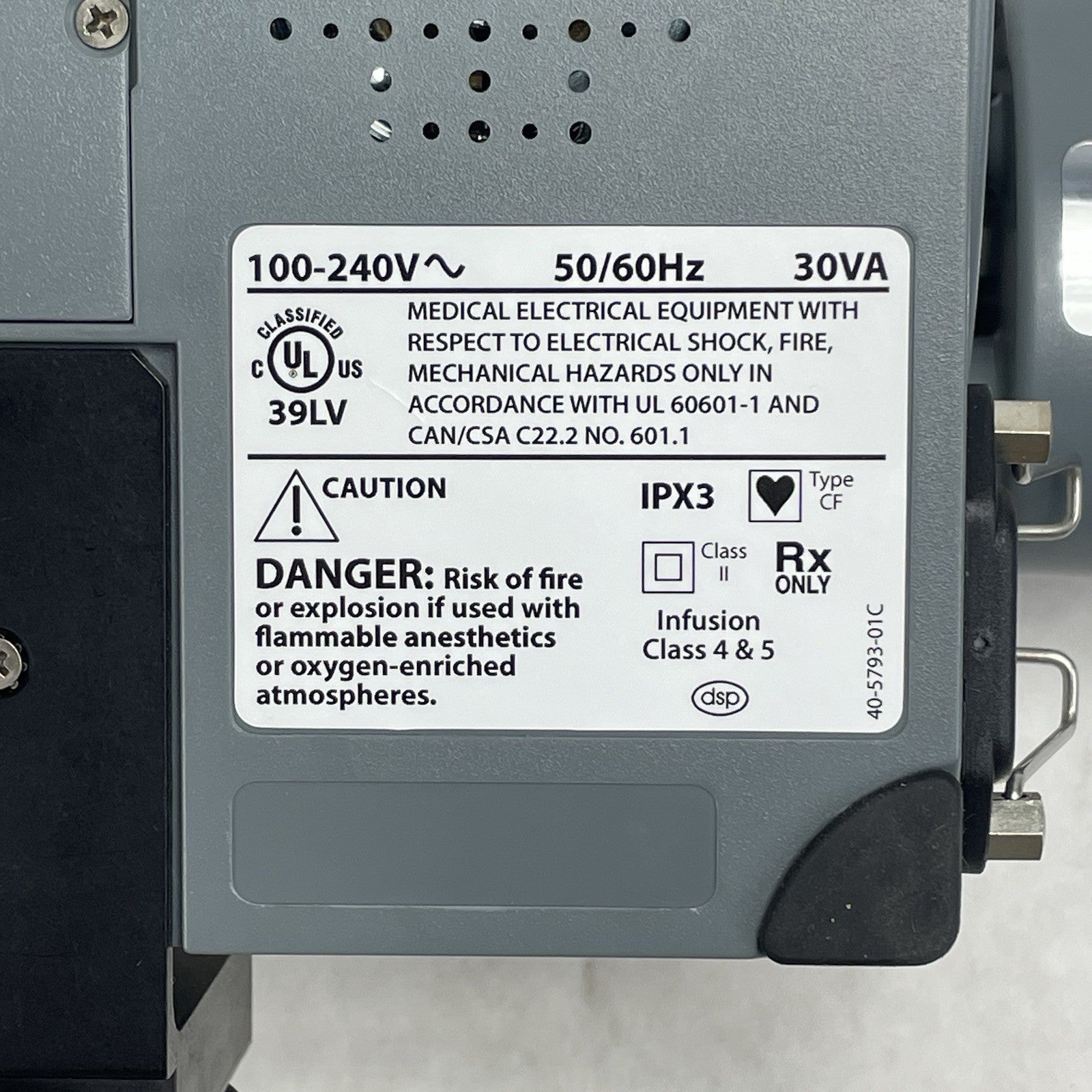 Smiths Medical Medfusion 3500-500 V 6.00