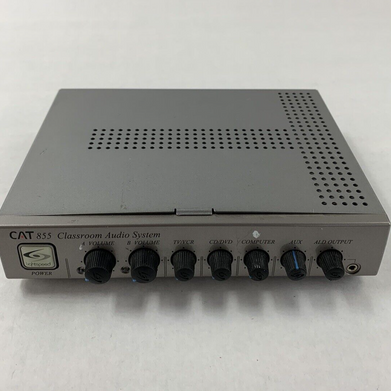 Lightspeed Power CAT 885 Classroom Audio System Untested No Power Cord