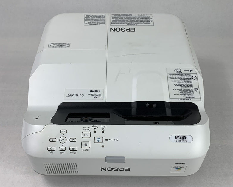Epson H741A BrightLink 685Wi LCD Projector 1480 Lamp Hours