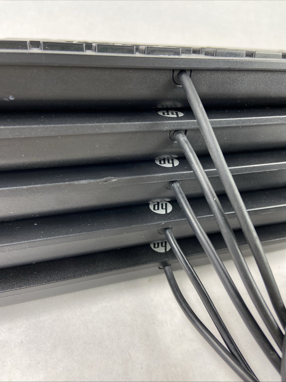 Lot of 5 (Five) Hewlett Packard HP PH0U Black Wired USB
