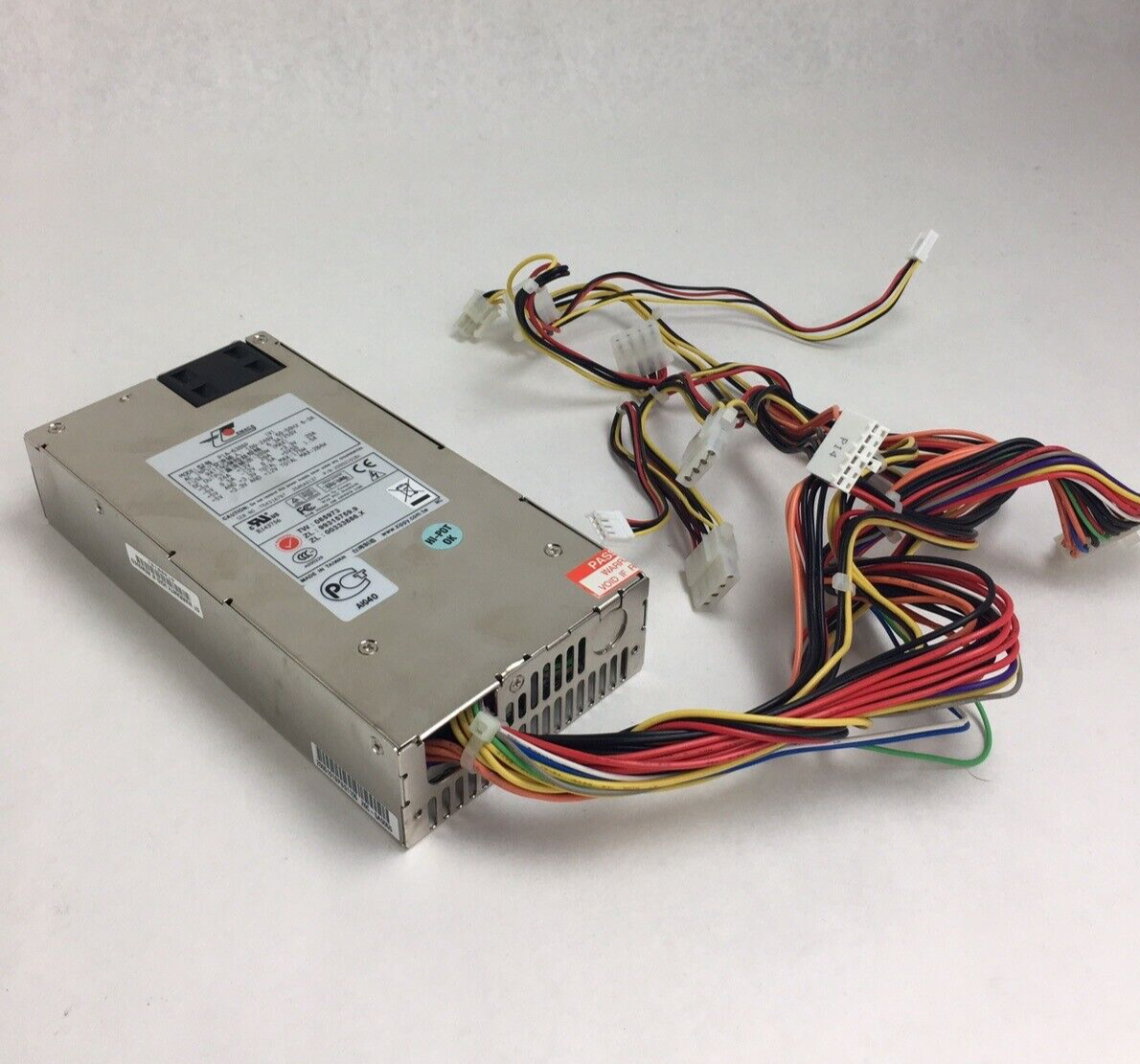 EMACS P1A-6300P 284W 100-240V 60-50Hz  1U Server Switched  Power Supply Tested