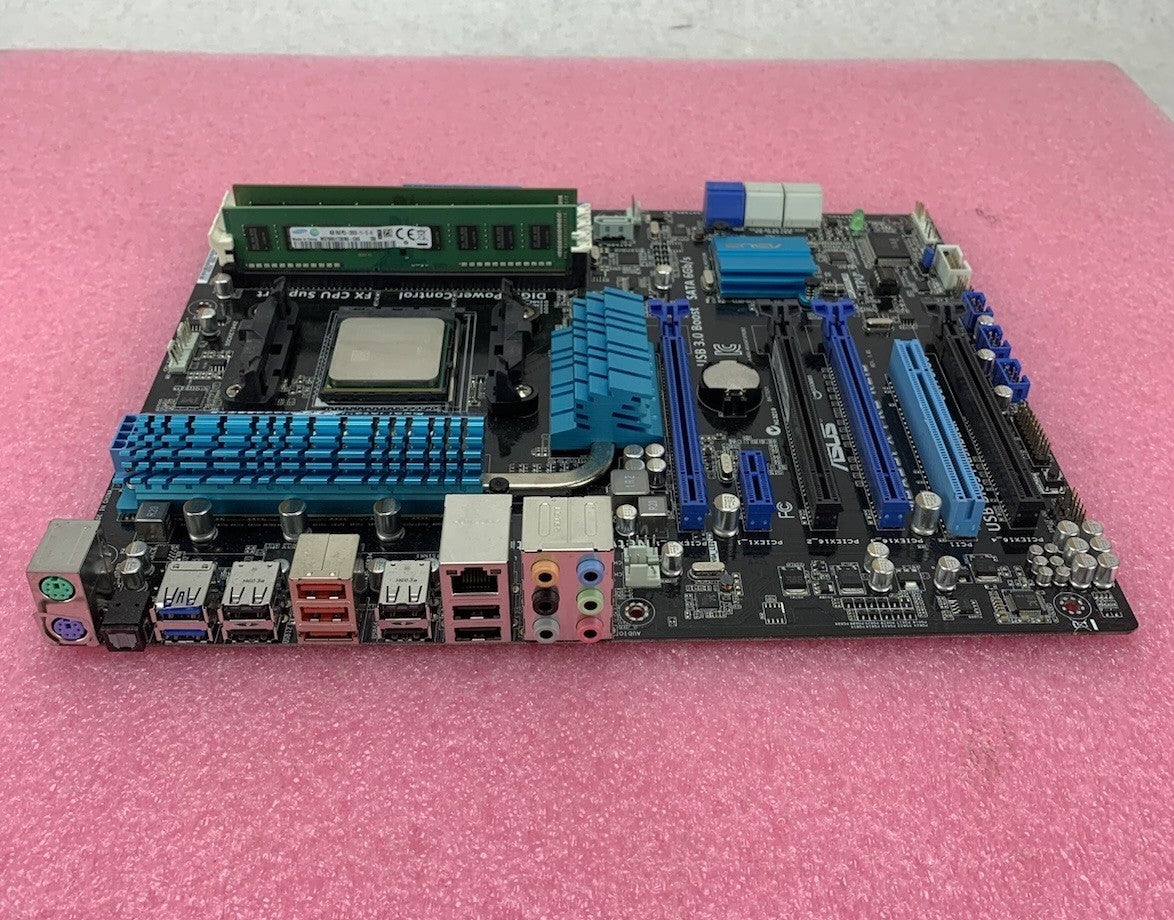 Asus MSA99FX Pro R2.0 Motherboard AMD FX-8350 4GHz 8GB RAM 2 Sticks No Shield4