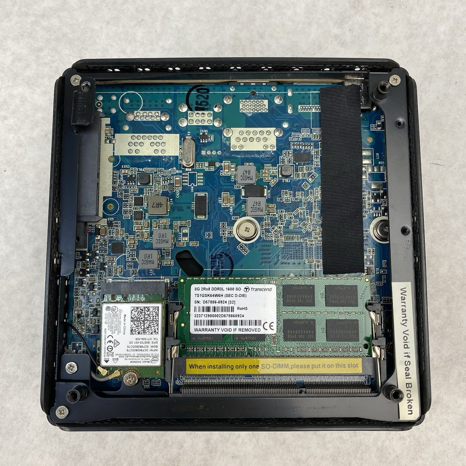 Zotac ZBOX-C1323NANO Micro Celeron C3150 1.6GHz 8GB RAM No HDD/OS/AC - No Bottom9