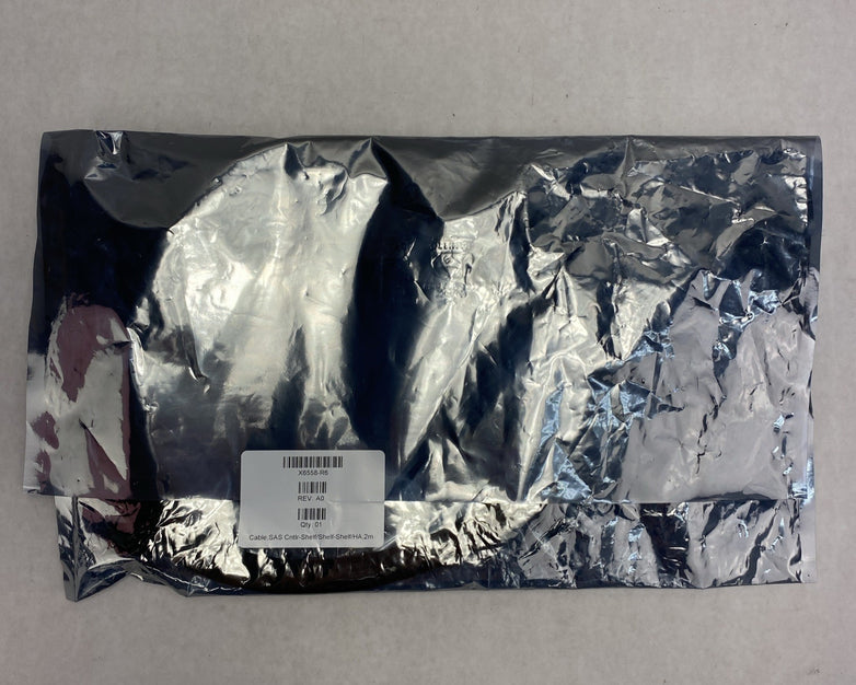 Sealed OEM 112-00177 X6558-R6 SAS QSFP Cable 2m - Lot of 2