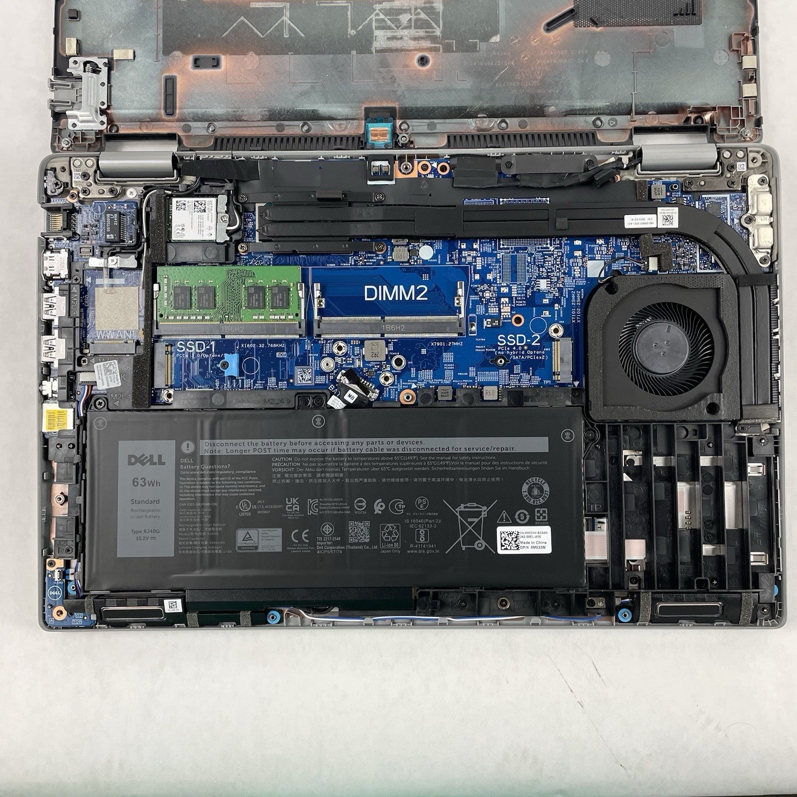 Dell Latitude 5520 15.6" i5-1145G7 2.60 GHz 16 GB RAM No SSD/OS/AC18