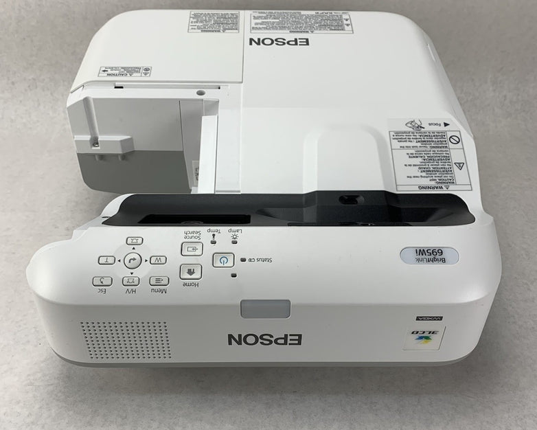 Epson PowerLite 695Wi H740A LCD Lamp Projector 307 Lamp Hours - No Remote