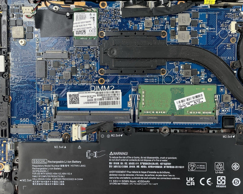 HP mt44 14" Ryzen 3 Pro 2300U 2.00 GHz 4 GB RAM No SSD/OS/AC - READ