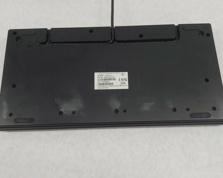 ID Tech IDKA-334312B Magstripe Card Reader Keyboard