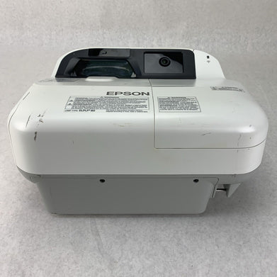 Epson BrightLink 585Wi H600A LCD Lamp Projector 1102 Lamp Hours - No Remote
