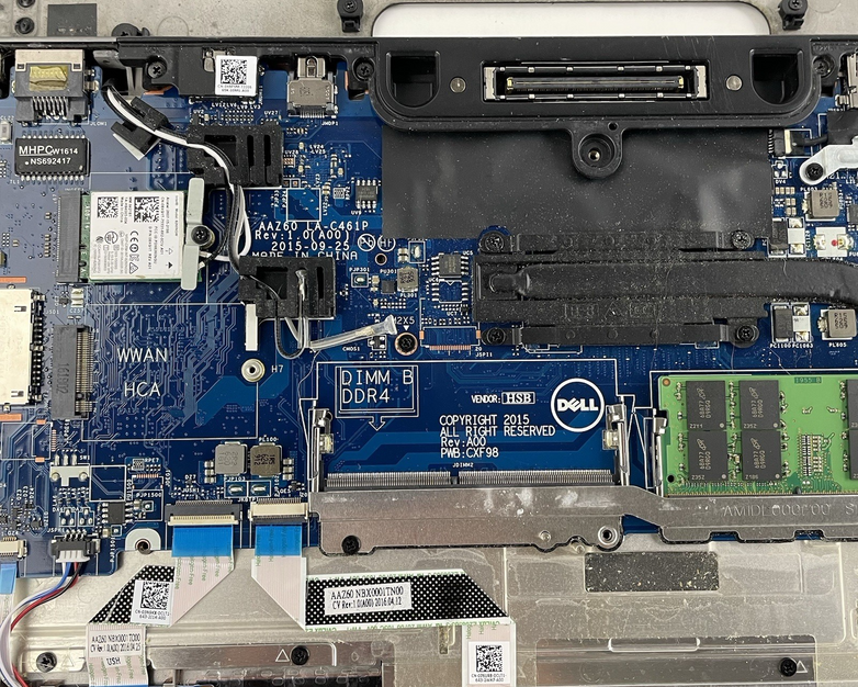 Dell Latitude E7470 14" i7-6600U 2.60 GHz 8 GB RAM No SSD/OS/AC/Battery - READ