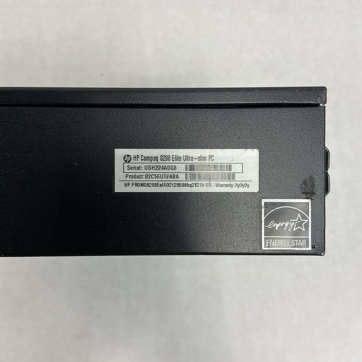 HP Compaq 8200 Elite USFF Intel Core i3-2120 3.3GHz 4GB RAM No AC/HDD/OS3