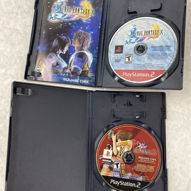 PS2 Final Fantasy X  + FF X-2 for Sony PlayStation 2 Bundle